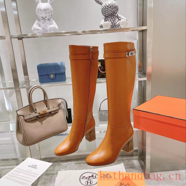 Hermes WOMENS BOOT heel height 7CM 93595-3 Hermes WOMENS BOOT heel height 7CM 93595-3