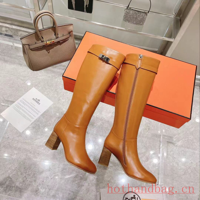 Hermes WOMENS BOOT heel height 7CM 93595-3 Hermes WOMENS BOOT heel height 7CM 93595-3