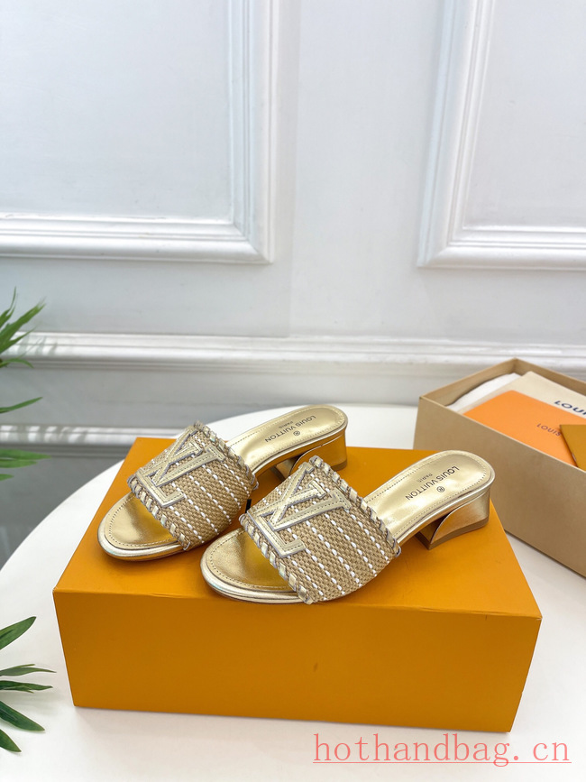 Louis Vuitton Revival Flat Mule 93600-2 Louis Vuitton Revival Flat Mule 93600-2