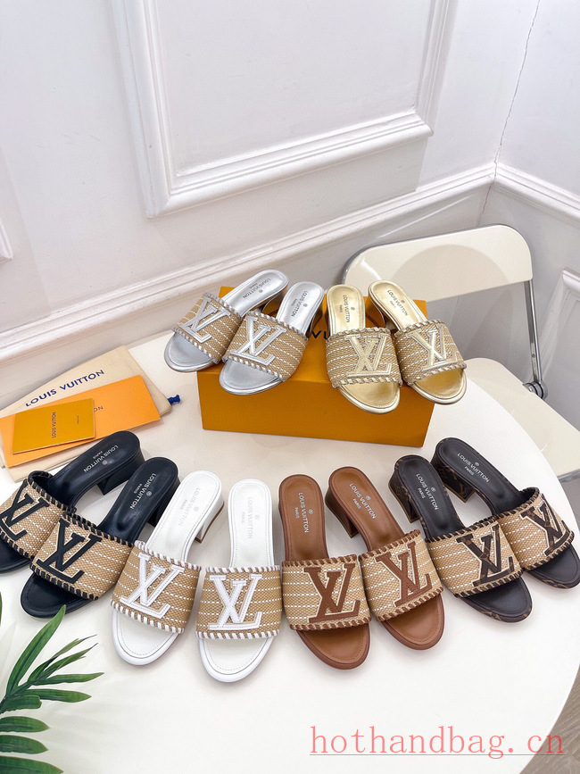 Louis Vuitton Revival Flat Mule 93600-2 Louis Vuitton Revival Flat Mule 93600-2