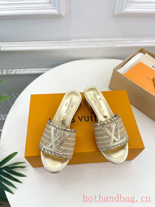 Louis Vuitton Revival Flat Mule 93600-2 Louis Vuitton Revival Flat Mule 93600-2