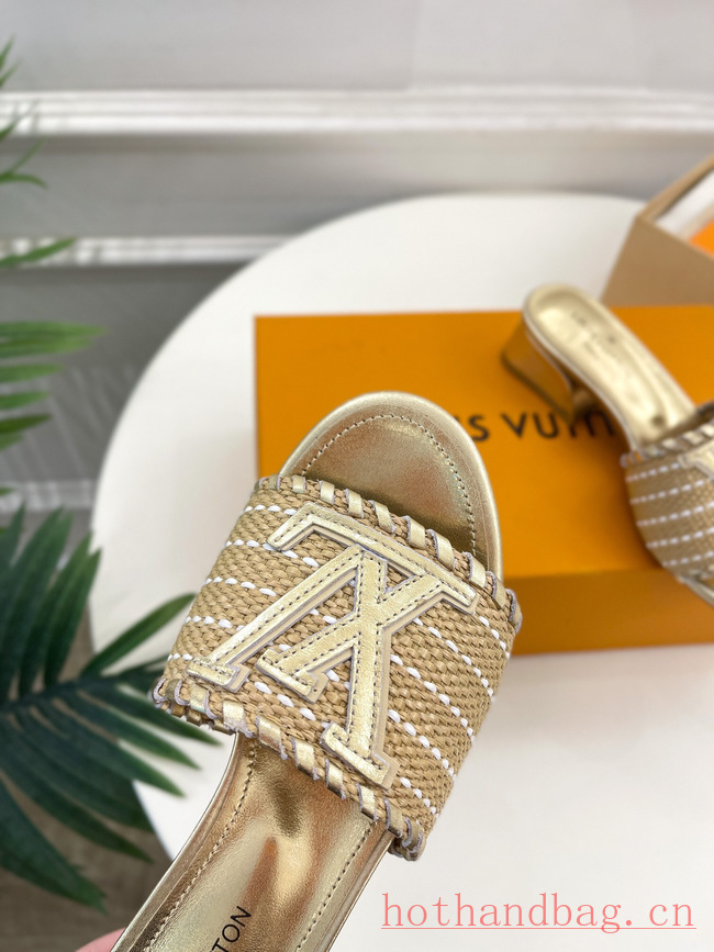 Louis Vuitton Revival Flat Mule 93600-2 Louis Vuitton Revival Flat Mule 93600-2