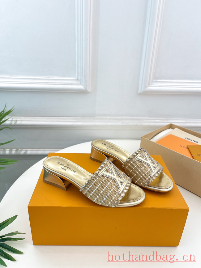 Louis Vuitton Revival Flat Mule 93600-2 Louis Vuitton Revival Flat Mule 93600-2