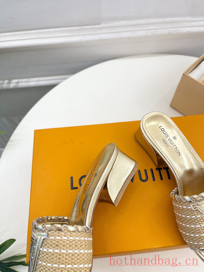 Louis Vuitton Revival Flat Mule 93600-2 Louis Vuitton Revival Flat Mule 93600-2