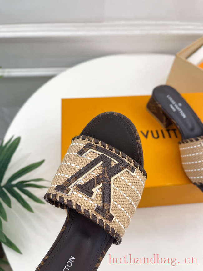 Louis Vuitton Revival Flat Mule 93600-5 Louis Vuitton Revival Flat Mule 93600-5