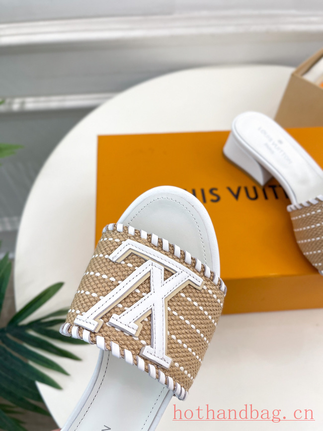 Louis Vuitton Revival Flat Mule 93600-6 Louis Vuitton Revival Flat Mule 93600-6