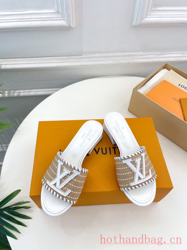 Louis Vuitton Revival Flat Mule 93600-6 Louis Vuitton Revival Flat Mule 93600-6