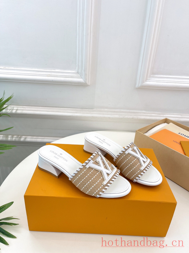 Louis Vuitton Revival Flat Mule 93600-6 Louis Vuitton Revival Flat Mule 93600-6