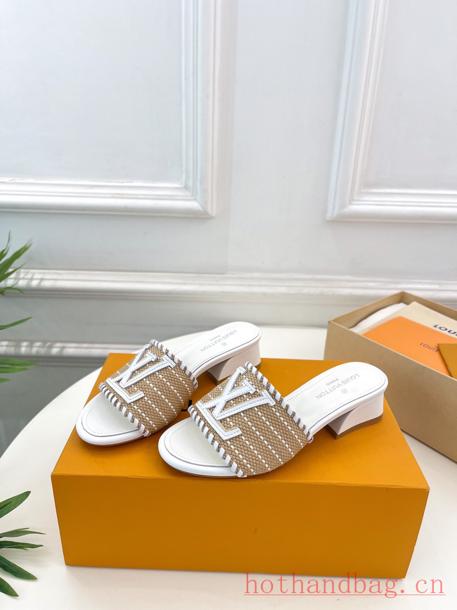 Louis Vuitton Revival Flat Mule 93600-6 Louis Vuitton Revival Flat Mule 93600-6