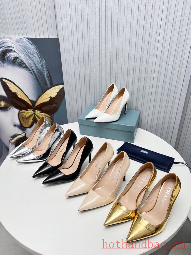 Prada Brushed leather pumps 93606-3 Prada Brushed leather pumps 93606-3