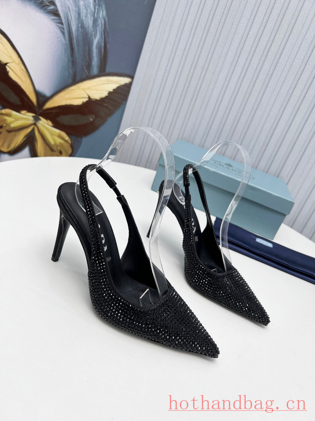 Prada leather slingback pumps 93607-1 Prada leather slingback pumps 93607-1
