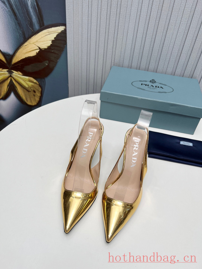 Prada leather slingback pumps 93607-4 Prada leather slingback pumps 93607-4
