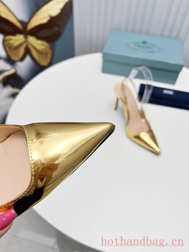 Prada leather slingback pumps 93607-4 Prada leather slingback pumps 93607-4