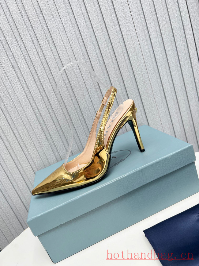 Prada leather slingback pumps 93607-4 Prada leather slingback pumps 93607-4