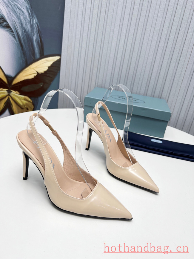 Prada leather slingback pumps 93607-6 Prada leather slingback pumps 93607-6