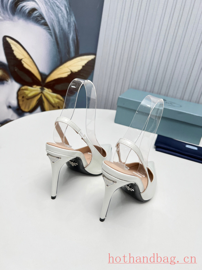 Prada leather slingback pumps 93607-8 Prada leather slingback pumps 93607-8