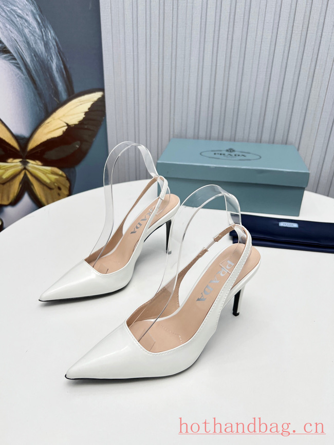 Prada leather slingback pumps 93607-8 Prada leather slingback pumps 93607-8