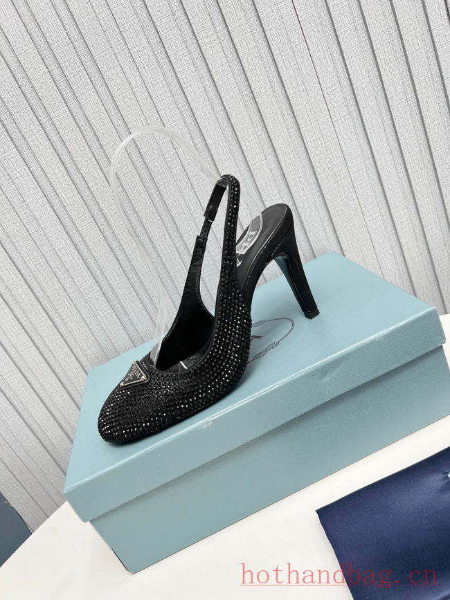 Prada leather slingback pumps 93609-3 Prada leather slingback pumps 93609-3