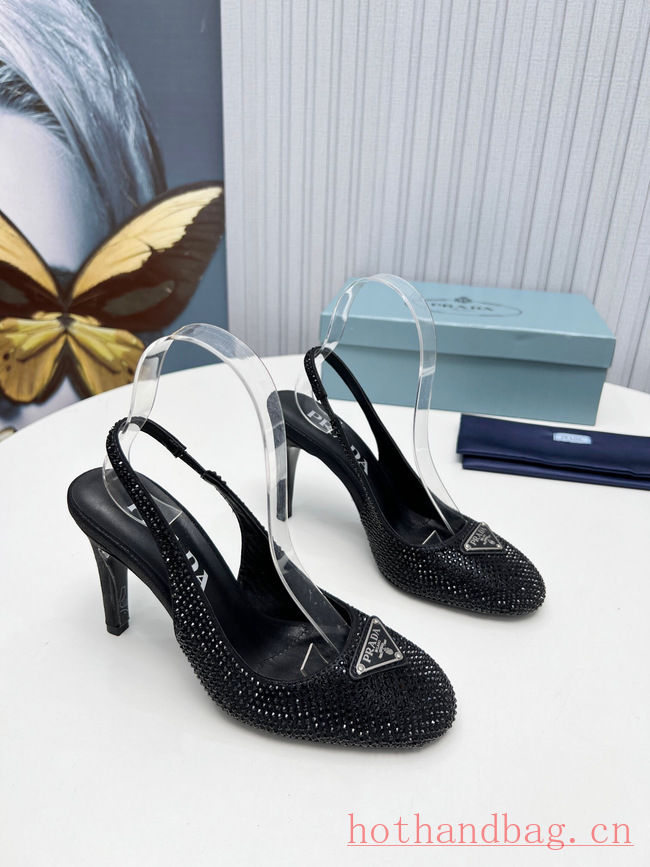 Prada leather slingback pumps 93609-3 Prada leather slingback pumps 93609-3