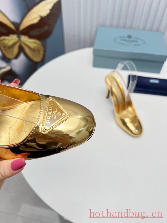 Prada leather slingback pumps 93609-4 Prada leather slingback pumps 93609-4