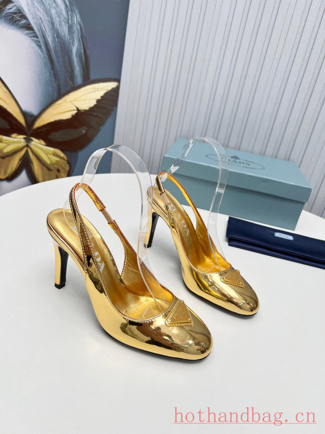 Prada leather slingback pumps 93609-4 Prada leather slingback pumps 93609-4