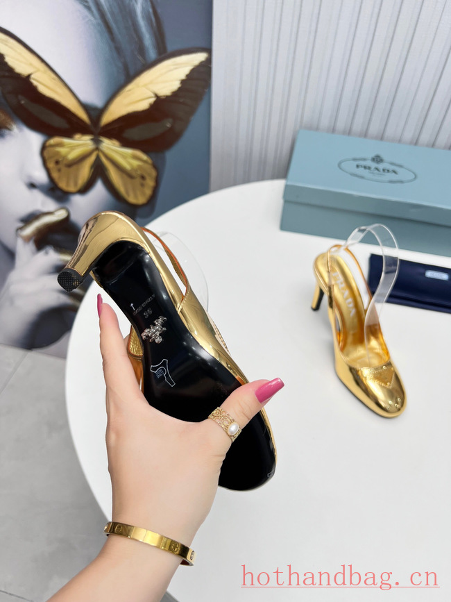 Prada leather slingback pumps 93609-4 Prada leather slingback pumps 93609-4
