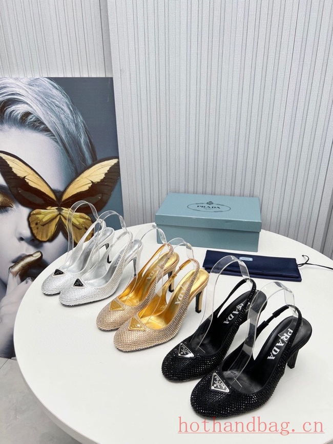 Prada leather slingback pumps 93609-4 Prada leather slingback pumps 93609-4