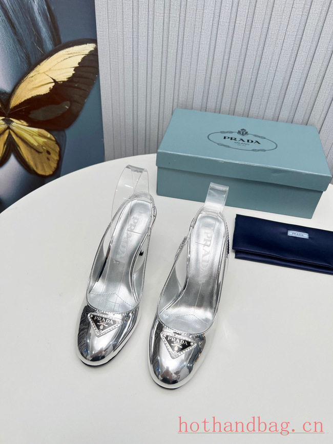 Prada leather slingback pumps 93609-5 Prada leather slingback pumps 93609-5