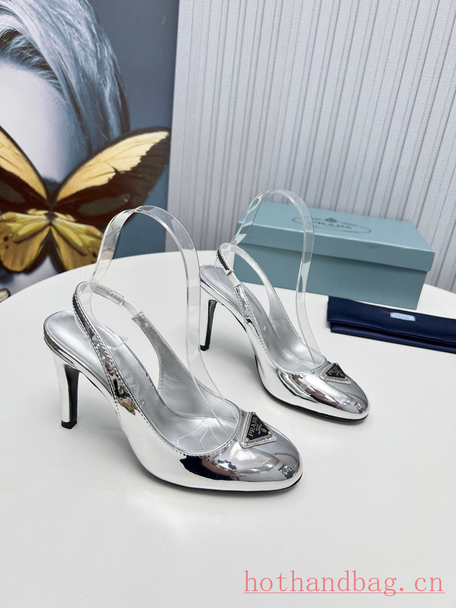 Prada leather slingback pumps 93609-5 Prada leather slingback pumps 93609-5
