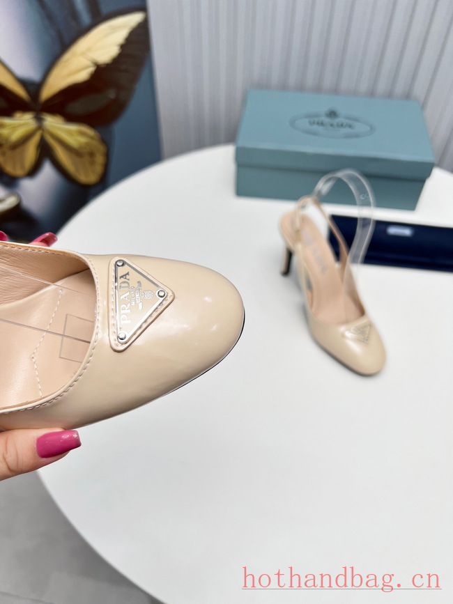 Prada leather slingback pumps 93610-1 Prada leather slingback pumps 93610-1