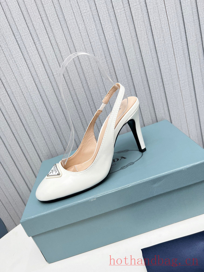 Prada leather slingback pumps 93610-2 Prada leather slingback pumps 93610-2