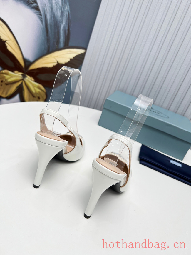 Prada leather slingback pumps 93610-2 Prada leather slingback pumps 93610-2