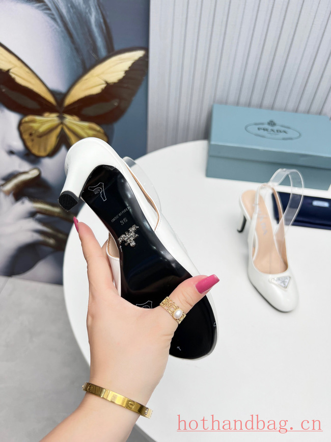 Prada leather slingback pumps 93610-2 Prada leather slingback pumps 93610-2