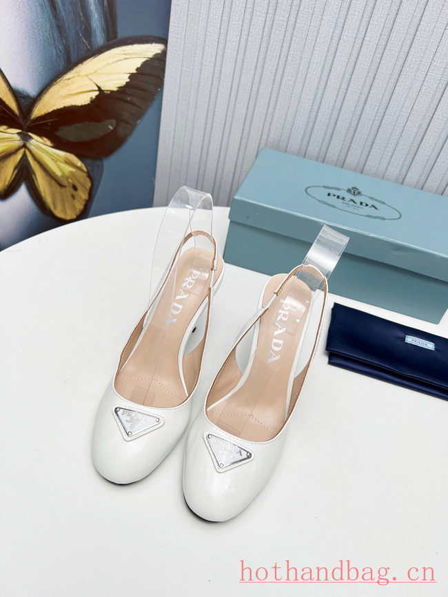 Prada leather slingback pumps 93610-2 Prada leather slingback pumps 93610-2