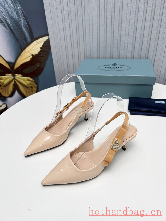 Prada leather slingbacks 93614-3 Prada leather slingbacks 93614-3