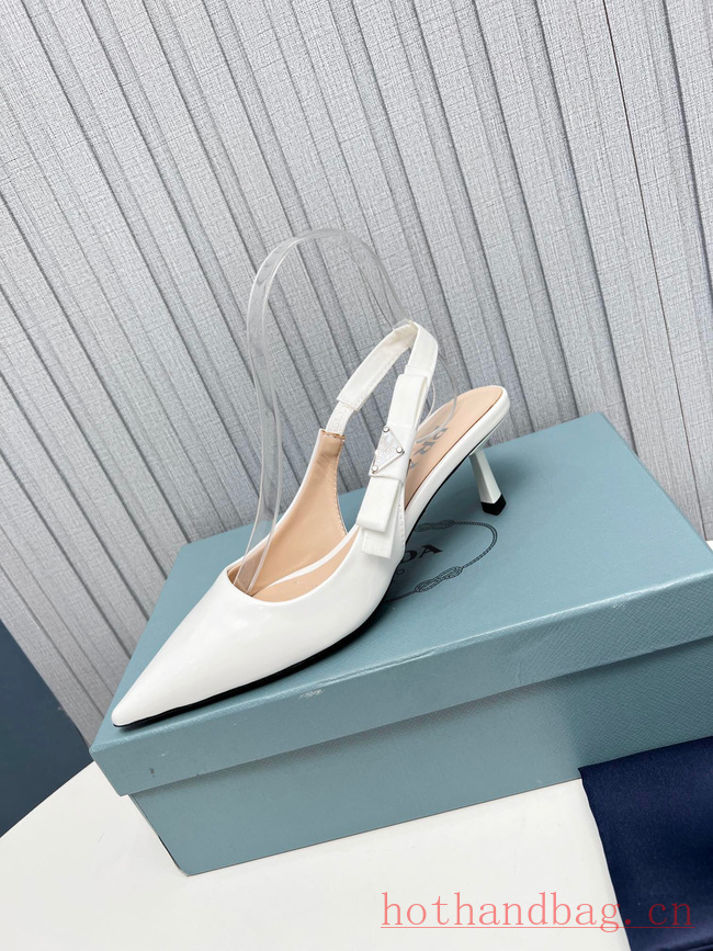 Prada leather slingbacks 93614-4 Prada leather slingbacks 93614-4