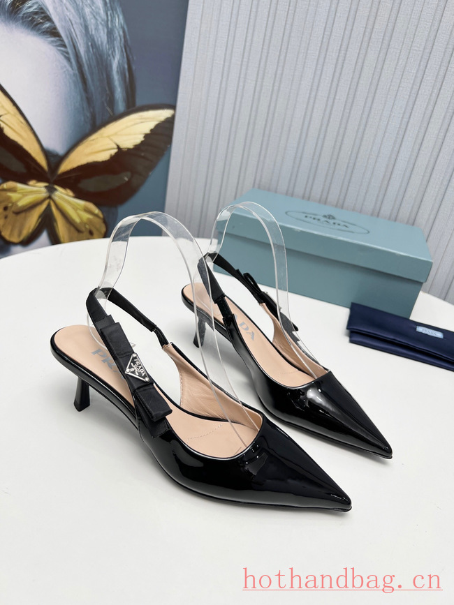 Prada leather slingbacks 93614-6 Prada leather slingbacks 93614-6