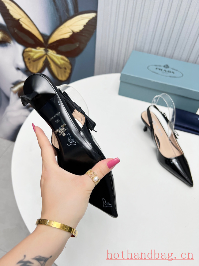 Prada leather slingbacks 93614-6 Prada leather slingbacks 93614-6