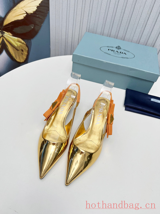 Prada leather slingbacks 93614-7 Prada leather slingbacks 93614-7