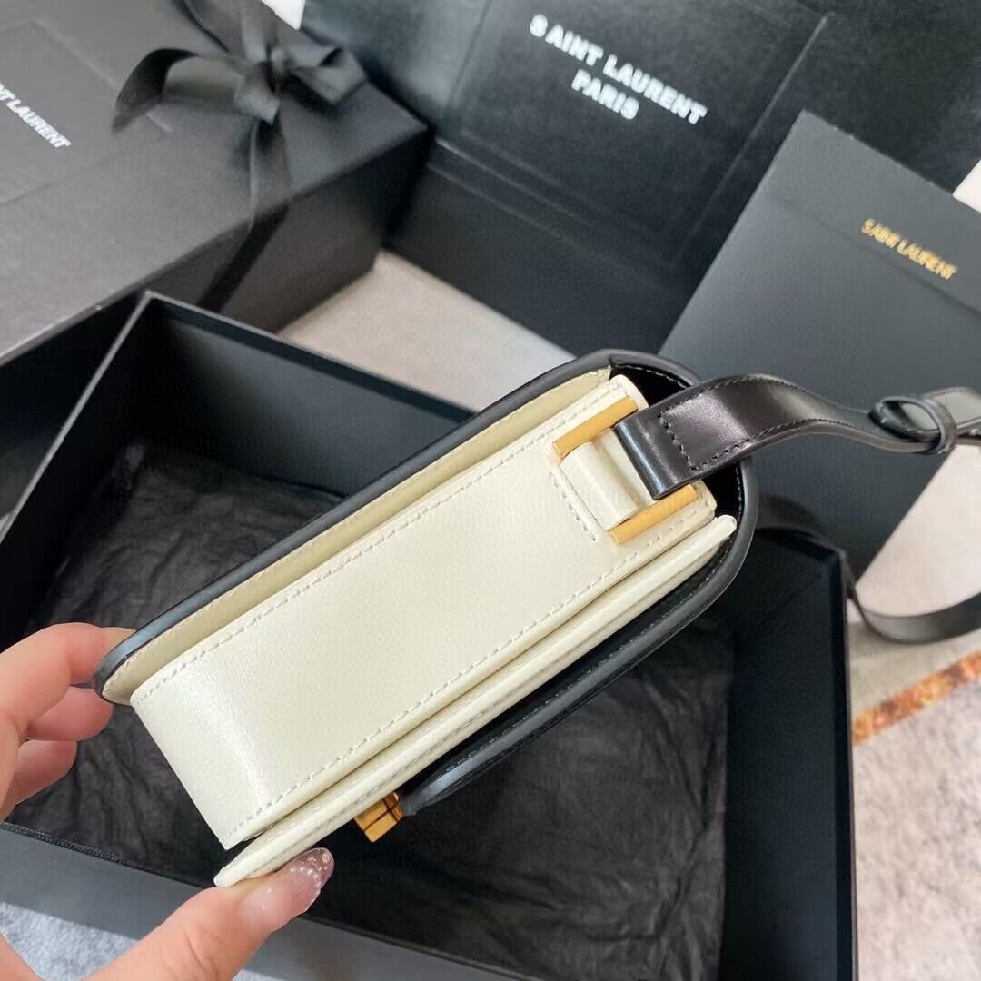 SAINT LAUREN Solferino Two-tone shoulder bag 634306 Black&White SAINT LAUREN Solferino Two-tone shoulder bag 634306 Black&White