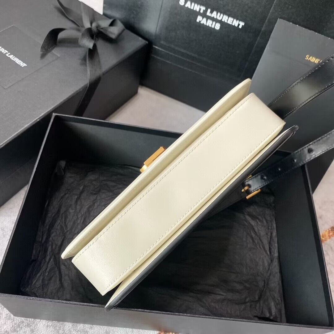 SAINT LAUREN Solferino Two-tone shoulder bag 634306 Black&White SAINT LAUREN Solferino Two-tone shoulder bag 634306 Black&White