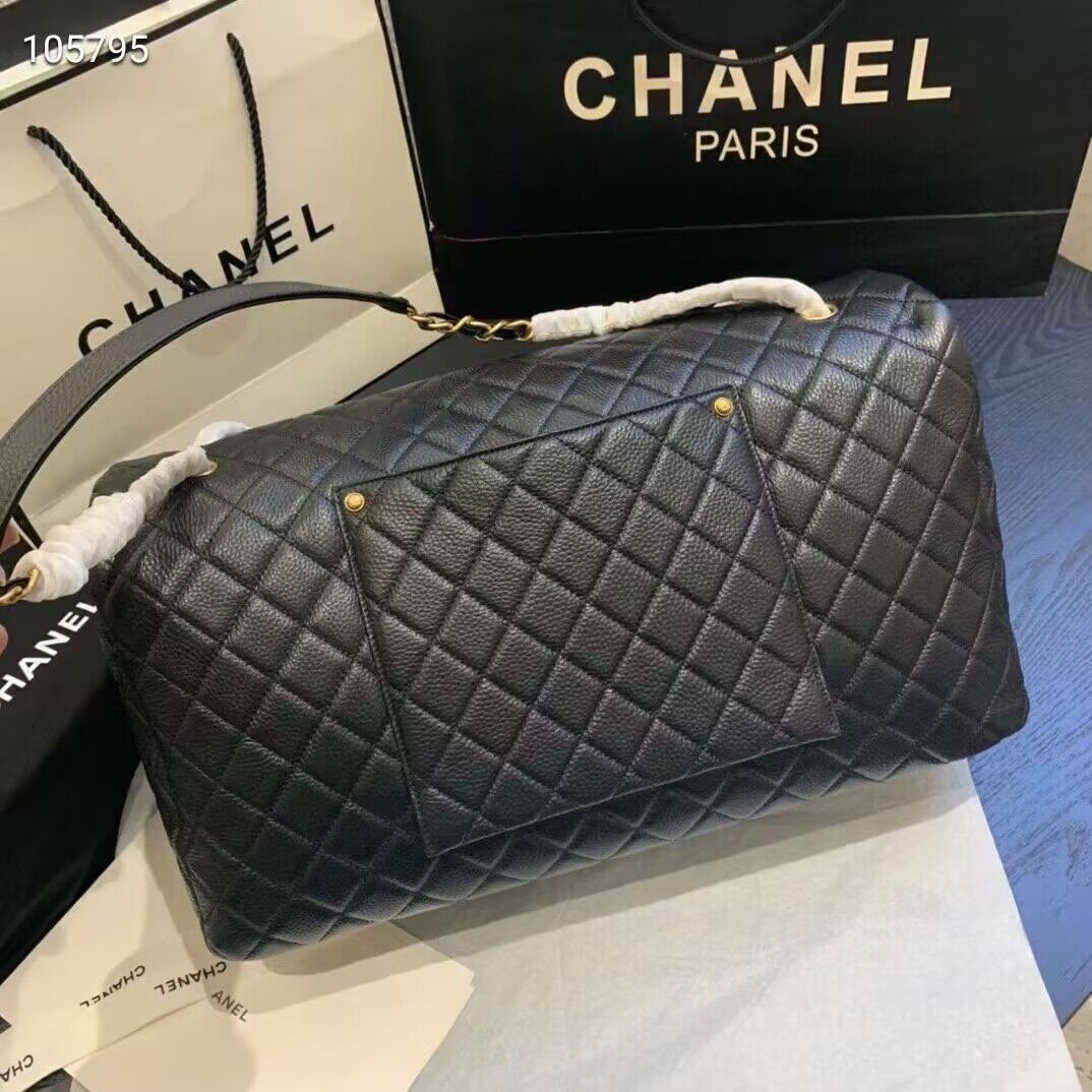 Chanel Large CF Flap Bag Original Leather A91169 Black & Gold Tone Chanel Large CF Flap Bag Original Leather A91169 Black & Gold Tone