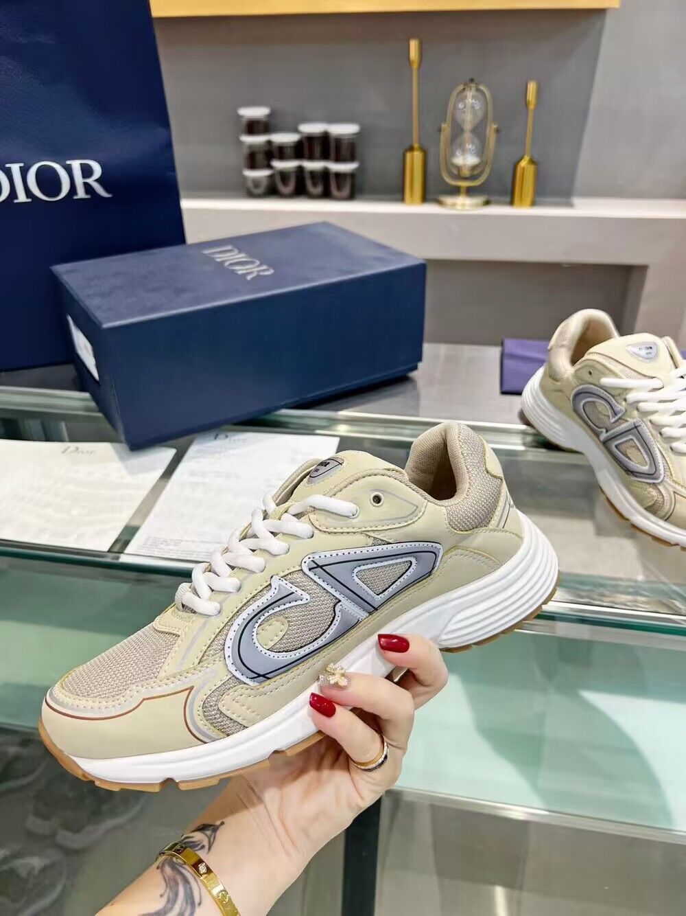 DIOR Sneaker Shoes D32103 DIOR Sneaker Shoes D32103