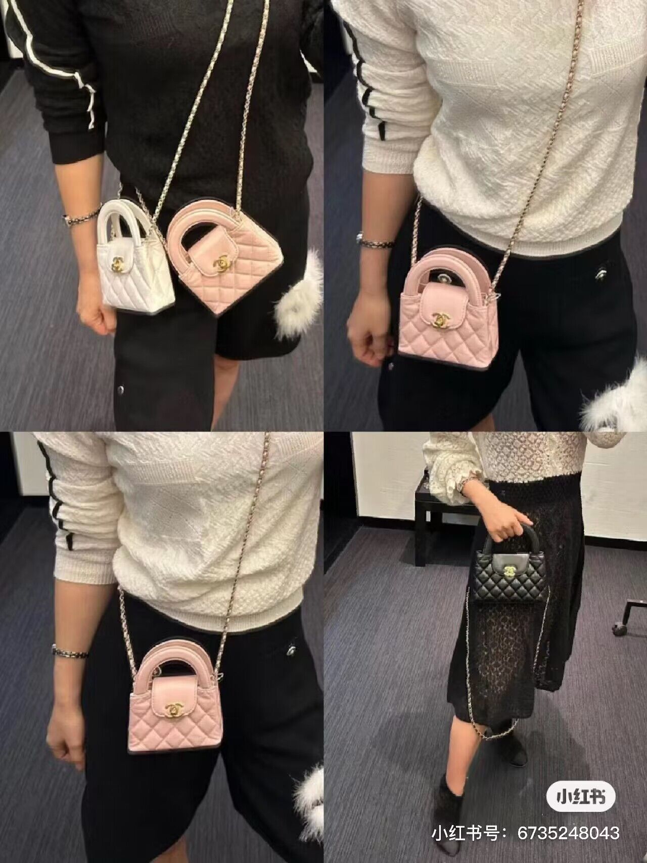 Chanel 23k Vintage Kelly Original Leather Top Handle Bag AS4416 Light Pink Chanel 23k Vintage Kelly Original Leather Top Handle Bag AS4416 Light Pink