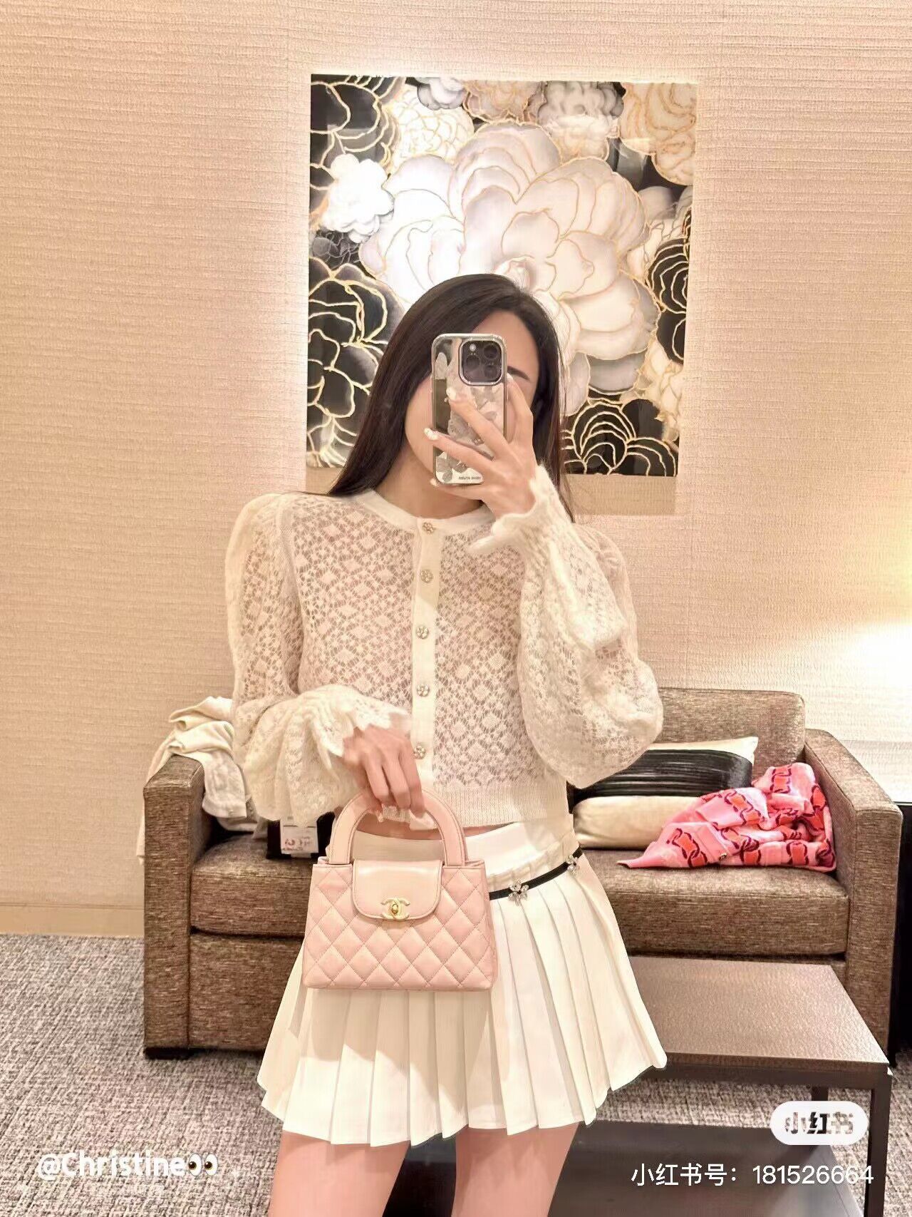 Chanel 23k Vintage Kelly Original Leather Top Handle Bag AS4416 Light Pink Chanel 23k Vintage Kelly Original Leather Top Handle Bag AS4416 Light Pink