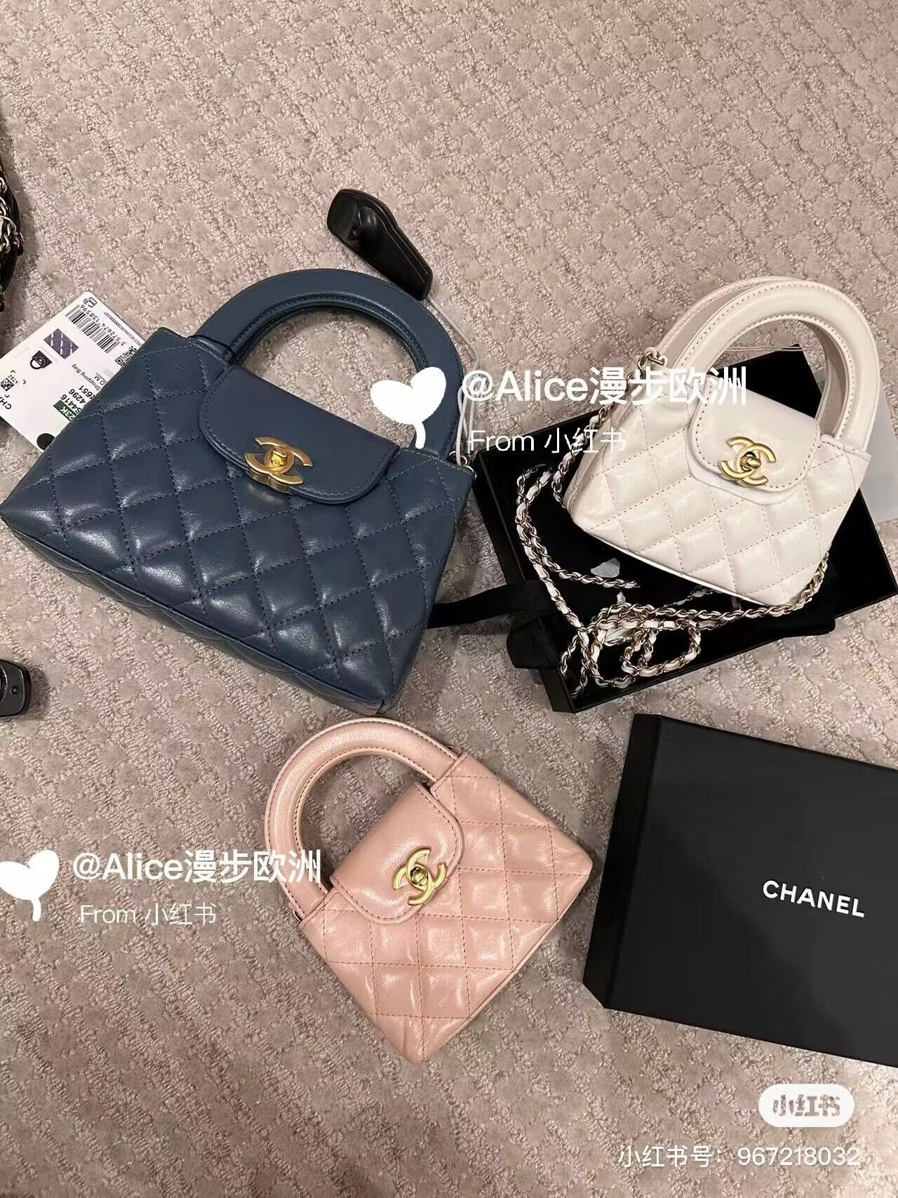 Chanel 23k Vintage Kelly Original Leather Top Handle Bag AS4416 Light Pink Chanel 23k Vintage Kelly Original Leather Top Handle Bag AS4416 Light Pink