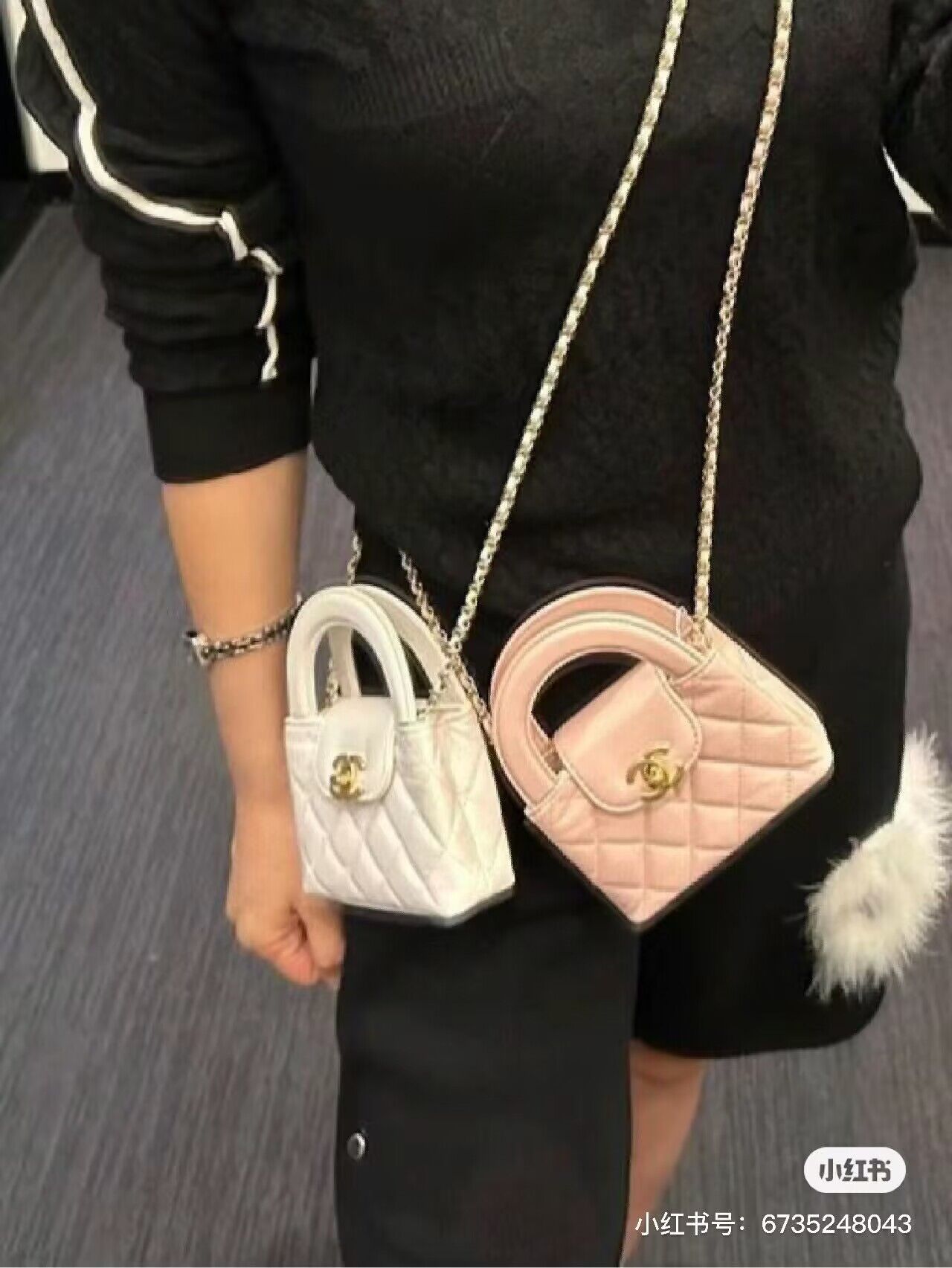 Chanel 23k Vintage Kelly Original Leather Top Handle Bag AS4416 Light Pink Chanel 23k Vintage Kelly Original Leather Top Handle Bag AS4416 Light Pink