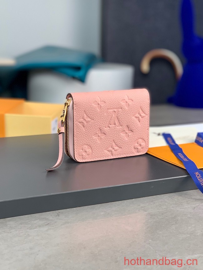 Louis Vuitton Zippy Coin Purse M60574 pink