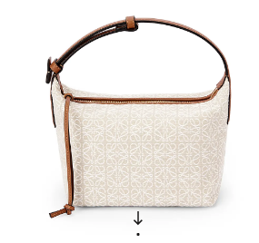 Loewe Miniature Anagram Jacquard and cow leather bag 651420 Hazel&tan Loewe Miniature Anagram Jacquard and cow leather bag 651420 Hazel&tan