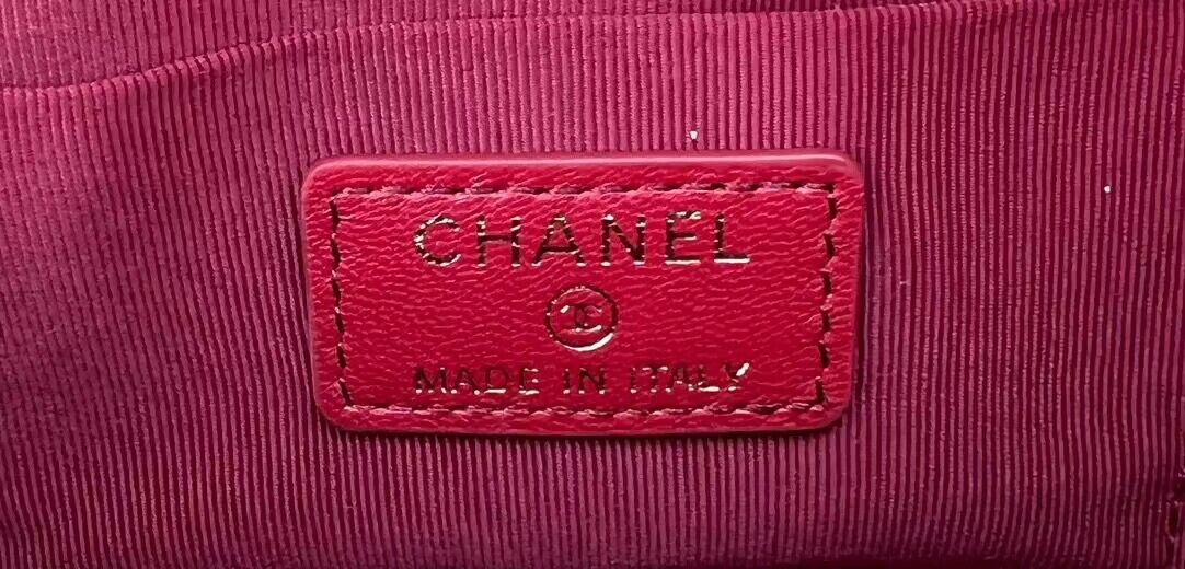 CHANEL 22B Kelly Pearl Top Handle Bag AP3562 Wine CHANEL 22B Kelly Pearl Top Handle Bag AP3562 Wine